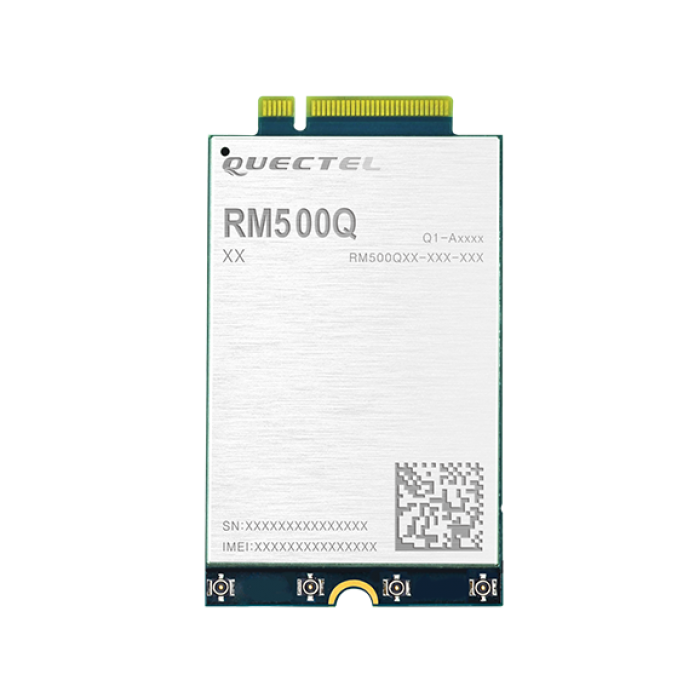 Quectel RM500Q-AE 4G / 5G / LTE M.2 NGFF Modem, Optimised IoT / M2M NSA and SA mode 5G NR Sub 6GHz Global module