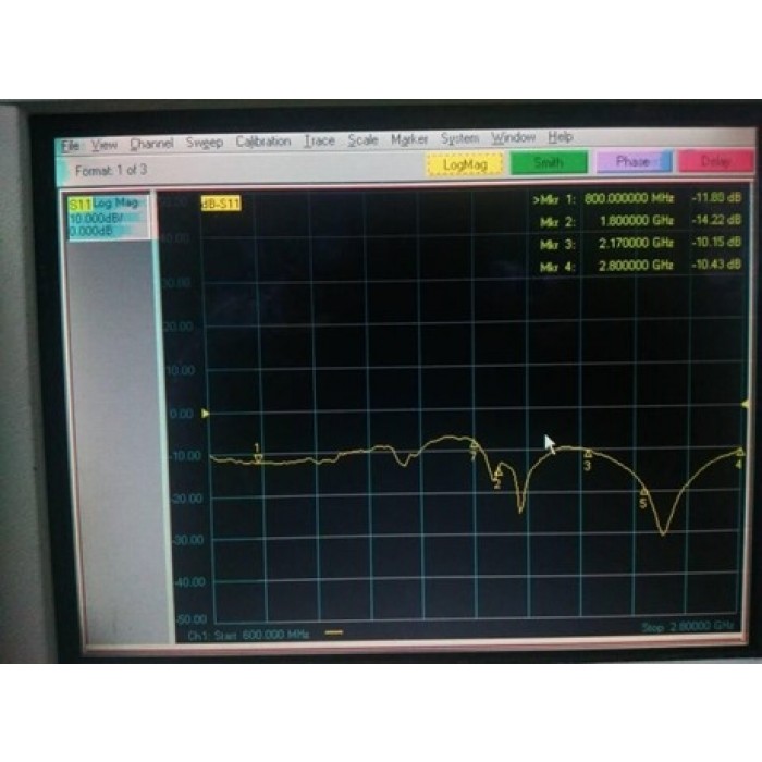 5G 4G LTE PUK Antenna 4615 3dB 700MHz - 2700MHz omnidirectional antenna PUK type SMA 524WIFI ProPlus serie - Obrázek 2