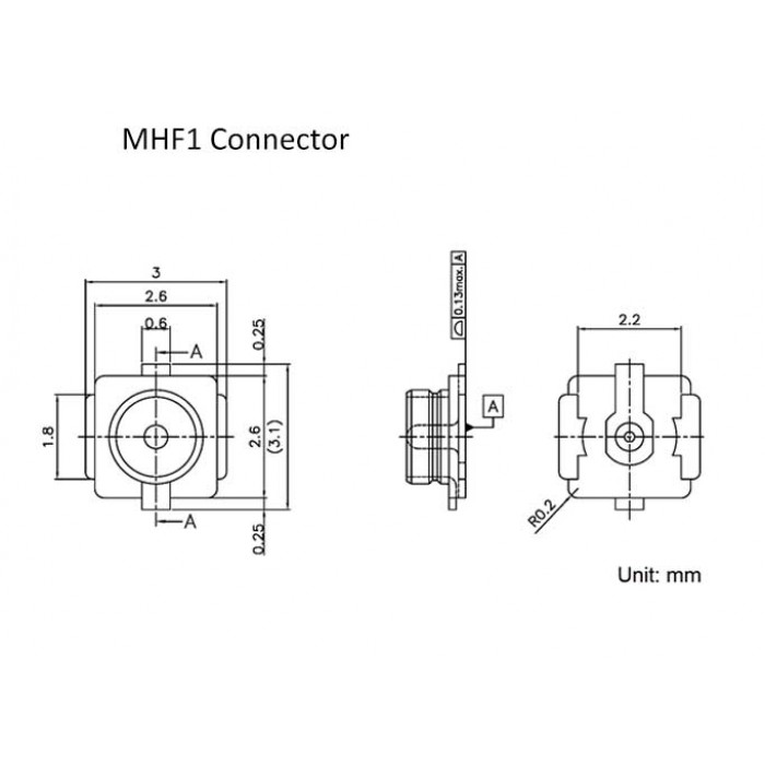WPEQ-262ACNI(BT) 802.11ac/a/b/g/n Industrial grade WiFi 5 + BT 5.0 Combo, High Power, mini PCIe Module, Qualcomm QCA6174A, 2T2R, Sparklan - Obrázek 4