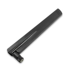 Quectel YE0001BA ultra wide band 5G 4G cellular terminal dipole antenna, 600-6000MHz, LTE SMA male, black, 6dBi