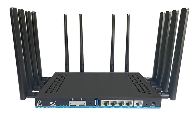 Mediatek MT7981 ZBT Z8102AX-M2-T truly 5G 4G LTE  2.4 + 5 GHz wifi router, metal body
