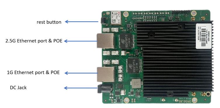 DR 5018 S 802.11AX 2x2 MU-MIMO OFMDA Tri Band Concurrent EMBEDDED BOARD, Qualcomm IPQ 5018, WiFi 6, Wallys, – Bild 4