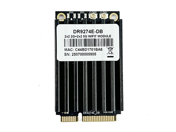 QCN9274 524WiFi WiFi7 DReam 9274E-DB miniPCIe Qualcomm Dual band 2,4 + 5 GHz 802.11BE  2X2 MU-MIMO DBDC WIFI7 MODULE, serie Proplus