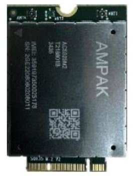 SPARKLAN AC5035M2 5G RedCap M.2 3042 module, 3GPP Rel-17 RedCap 5G NR sub-6, Qualcomm SDX35, low consumption