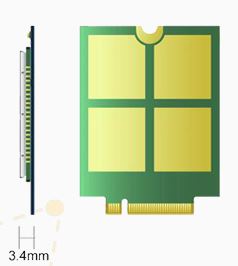 SIMCOM SIM8230G-M2 5G RedCap Multi-Band 5G NR/LTE-FDD/LTE-TDD support Rel-17 5G SA, sub-6, low consumption – Bild 2