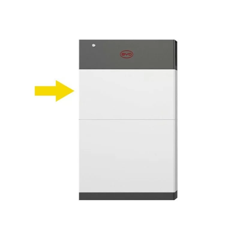 Im Systemkontext markiertes BYD Battery-Box HVE 4.2 Modul; angeboten wird ein Modul