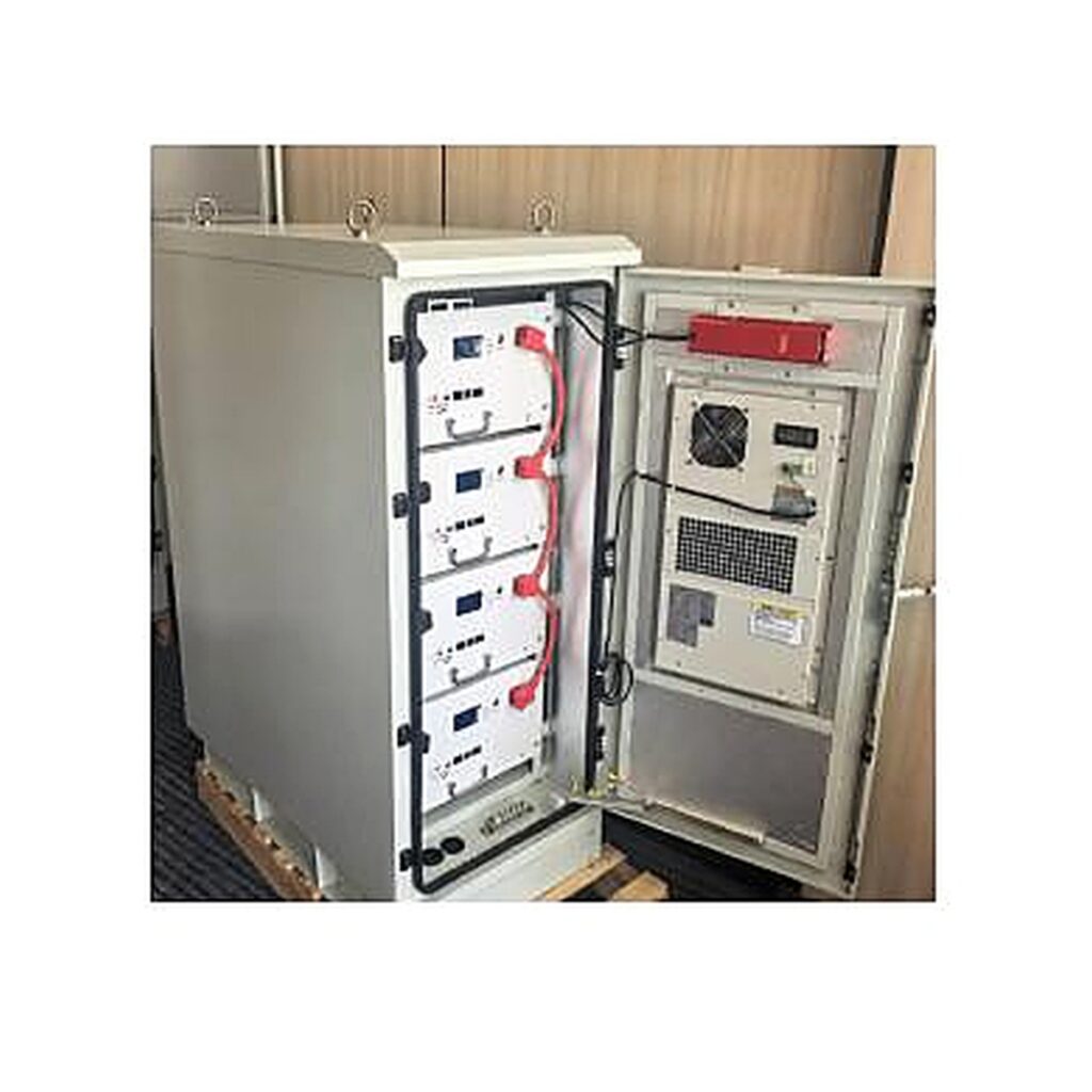 Outdoor-Batterieschrank WodaTherm™ BDTN LV64 mit rund 64 kWh Speicherkapazität
